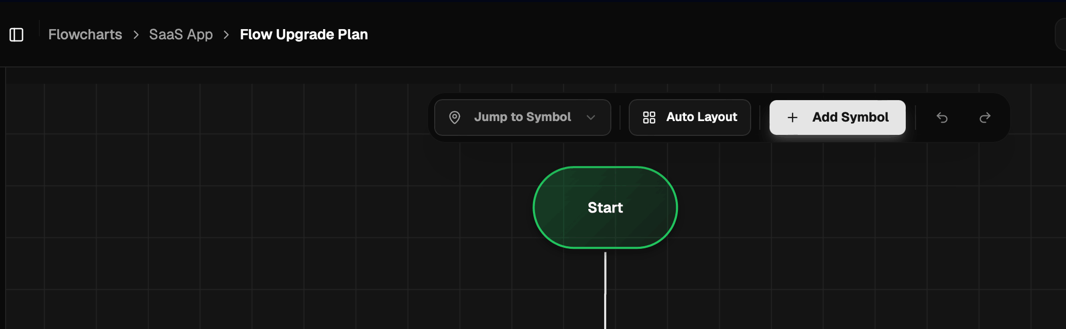 Flowchart Toolbar